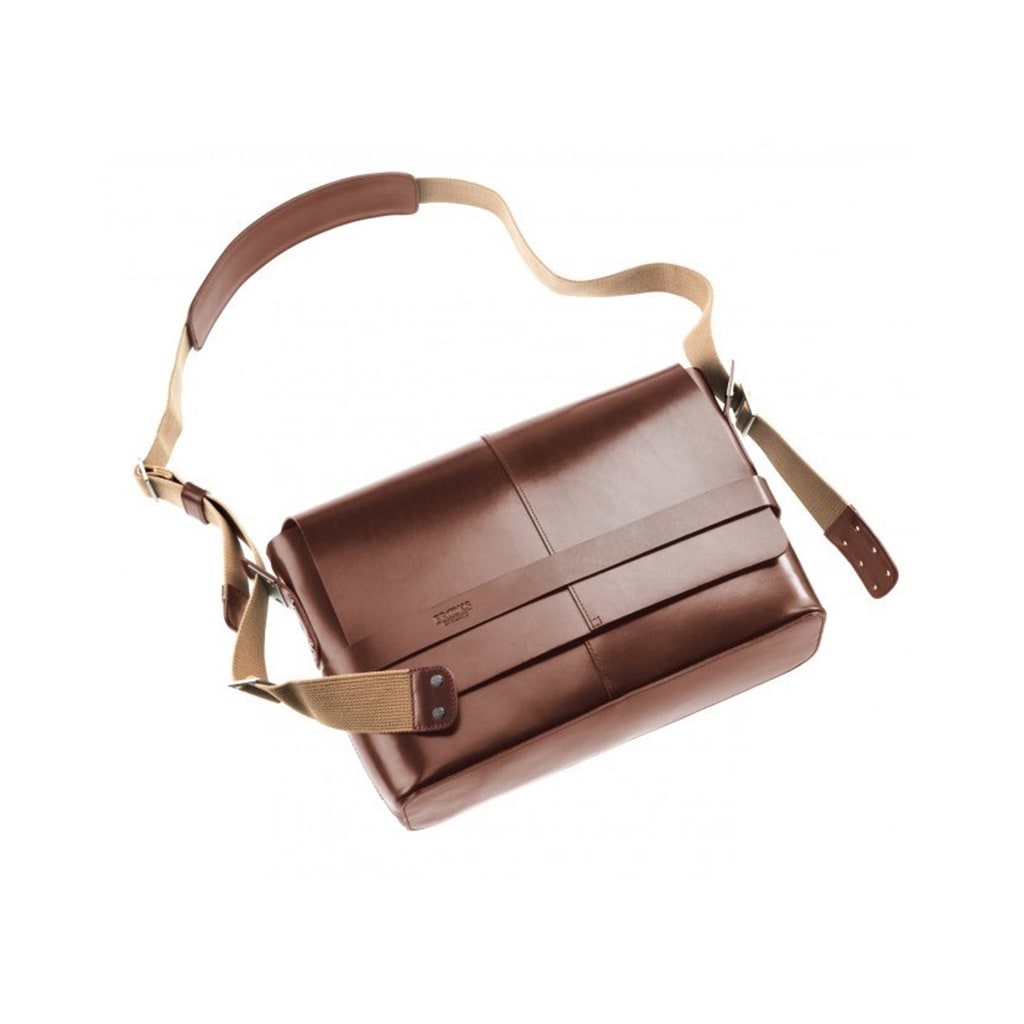 barbican leather shoulder bag