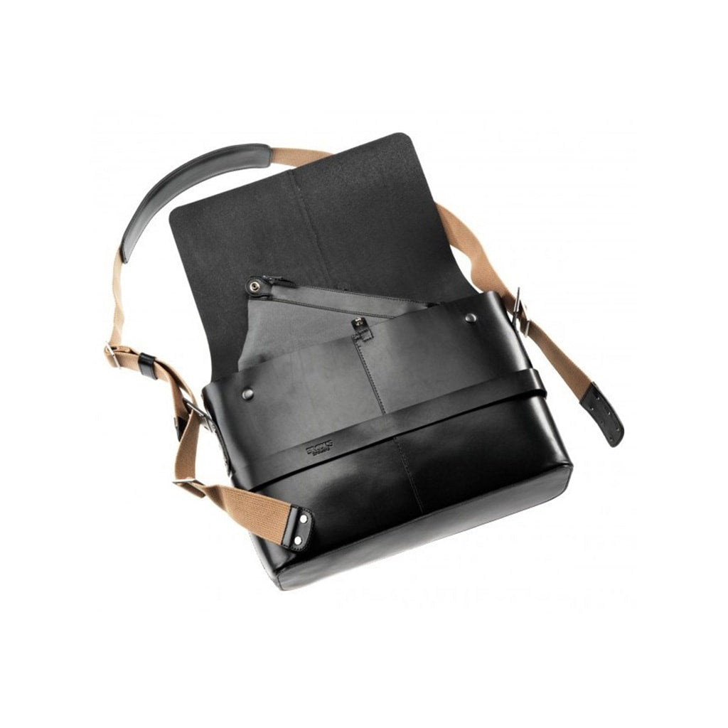 barbican leather shoulder bag