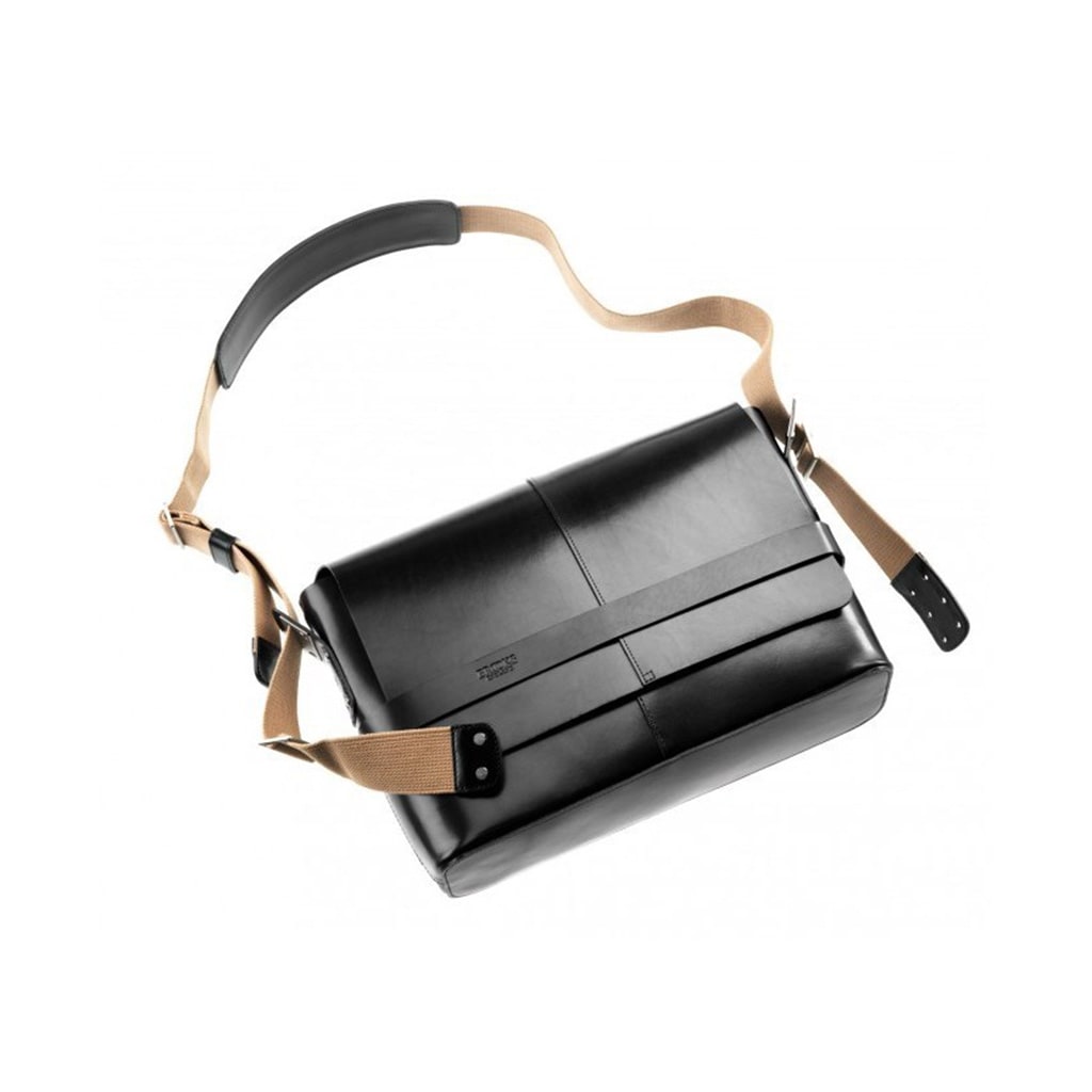 barbican leather shoulder bag