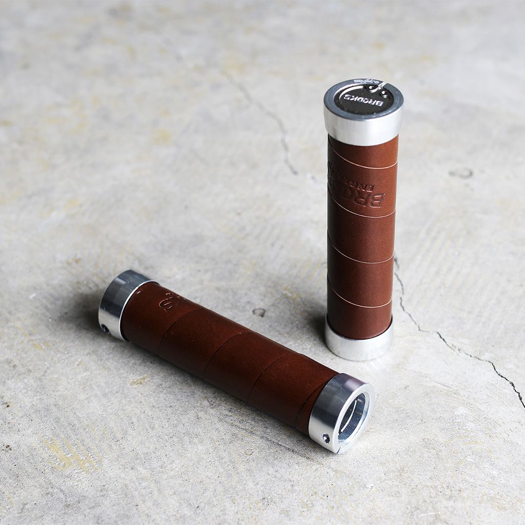 Slender Leather Grips