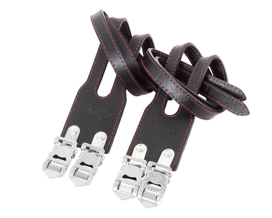 Double Leather Toe Straps